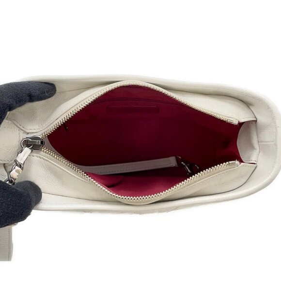 CHANEL Gabriel Size Small Aged Calf Leather White - Picture 7 of 15